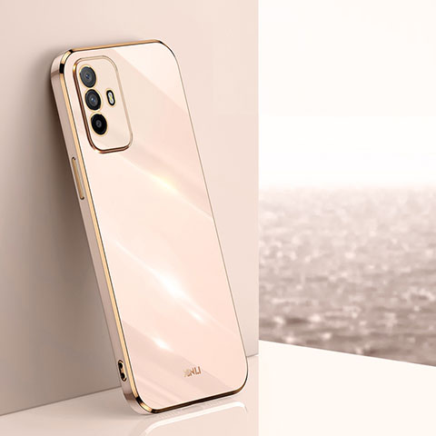 Silikon Hülle Handyhülle Ultra Dünn Flexible Schutzhülle Tasche XL1 für Oppo F19 Pro+ Plus 5G Gold