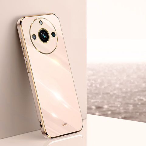 Silikon Hülle Handyhülle Ultra Dünn Flexible Schutzhülle Tasche XL1 für Realme Narzo 60 5G Rosegold