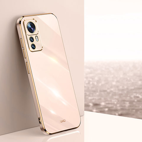 Silikon Hülle Handyhülle Ultra Dünn Flexible Schutzhülle Tasche XL1 für Xiaomi Mi 12T Pro 5G Gold