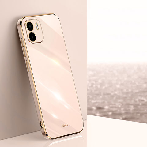 Silikon Hülle Handyhülle Ultra Dünn Flexible Schutzhülle Tasche XL1 für Xiaomi Poco C50 Gold