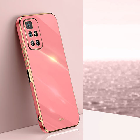 Silikon Hülle Handyhülle Ultra Dünn Flexible Schutzhülle Tasche XL1 für Xiaomi Redmi 10 (2022) Pink