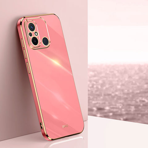 Silikon Hülle Handyhülle Ultra Dünn Flexible Schutzhülle Tasche XL1 für Xiaomi Redmi 11A 4G Pink