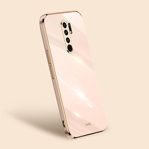 Silikon Hülle Handyhülle Ultra Dünn Flexible Schutzhülle Tasche XL1 für Xiaomi Redmi 9 Prime India Gold