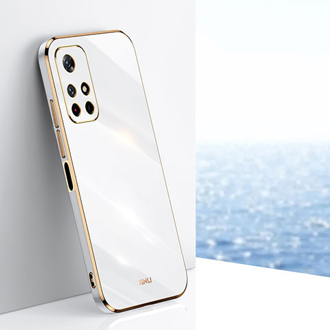 Silikon Hülle Handyhülle Ultra Dünn Flexible Schutzhülle Tasche XL1 für Xiaomi Redmi Note 11T 5G Weiß