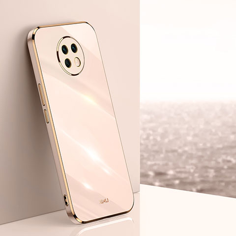 Silikon Hülle Handyhülle Ultra Dünn Flexible Schutzhülle Tasche XL1 für Xiaomi Redmi Note 9 5G Gold