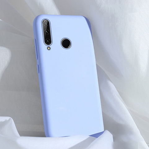 Silikon Hülle Handyhülle Ultra Dünn Schutzhülle 360 Grad Tasche C01 für Huawei Honor 20E Hellblau