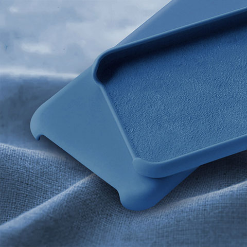 Silikon Hülle Handyhülle Ultra Dünn Schutzhülle 360 Grad Tasche C01 für Huawei P30 Lite New Edition Blau