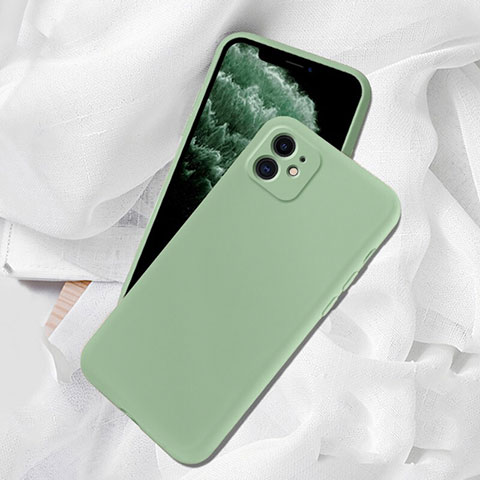 Silikon Hülle Handyhülle Ultra Dünn Schutzhülle 360 Grad Tasche C02 für Apple iPhone 11 Cyan