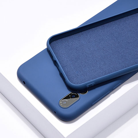 Silikon Hülle Handyhülle Ultra Dünn Schutzhülle 360 Grad Tasche C03 für Huawei P20 Pro Blau