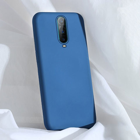 Silikon Hülle Handyhülle Ultra Dünn Schutzhülle 360 Grad Tasche C03 für Oppo R17 Pro Blau