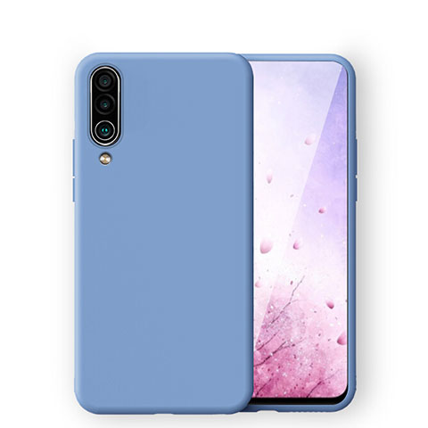 Silikon Hülle Handyhülle Ultra Dünn Schutzhülle 360 Grad Tasche C03 für Samsung Galaxy A70S Blau