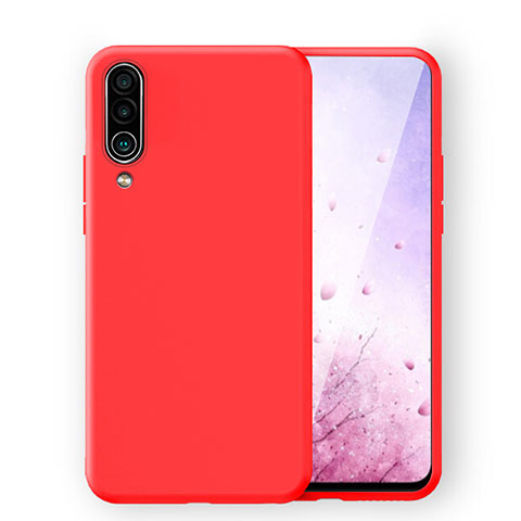 Silikon Hülle Handyhülle Ultra Dünn Schutzhülle 360 Grad Tasche C03 für Samsung Galaxy A90 5G Rot