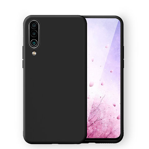 Silikon Hülle Handyhülle Ultra Dünn Schutzhülle 360 Grad Tasche C03 für Samsung Galaxy A90 5G Schwarz