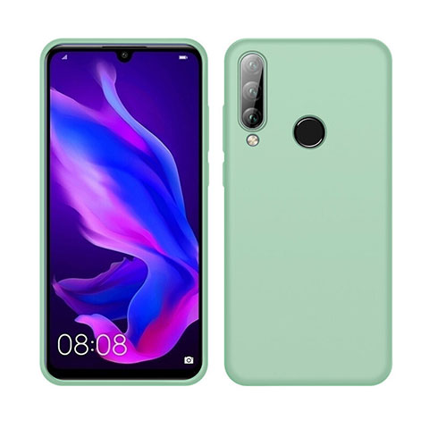 Silikon Hülle Handyhülle Ultra Dünn Schutzhülle 360 Grad Tasche C04 für Huawei Nova 4e Grün