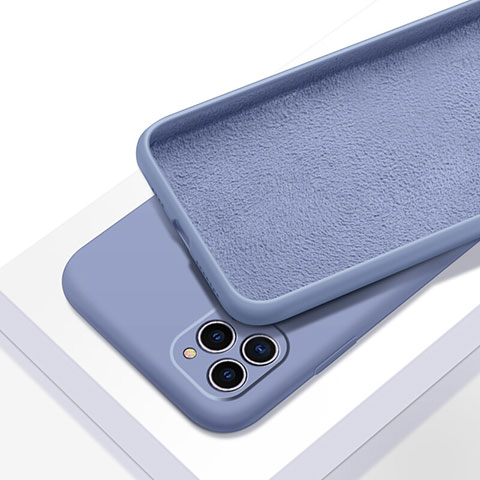 Silikon Hülle Handyhülle Ultra Dünn Schutzhülle 360 Grad Tasche C05 für Apple iPhone 11 Pro Max Violett