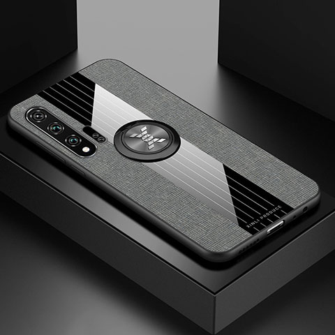 Silikon Hülle Handyhülle Ultra Dünn Schutzhülle 360 Grad Tasche für Huawei Nova 6 5G Grau