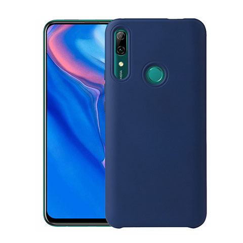 Silikon Hülle Handyhülle Ultra Dünn Schutzhülle 360 Grad Tasche für Huawei P Smart Z Blau