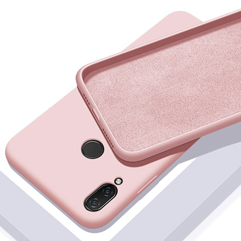 Silikon Hülle Handyhülle Ultra Dünn Schutzhülle 360 Grad Tasche für Xiaomi Redmi 7 Rosegold