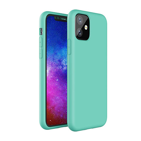 Silikon Hülle Handyhülle Ultra Dünn Schutzhülle 360 Grad Tasche S01 für Apple iPhone 11 Grün