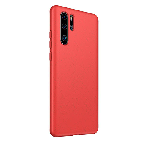 Silikon Hülle Handyhülle Ultra Dünn Schutzhülle 360 Grad Tasche S01 für Huawei P30 Pro Rot