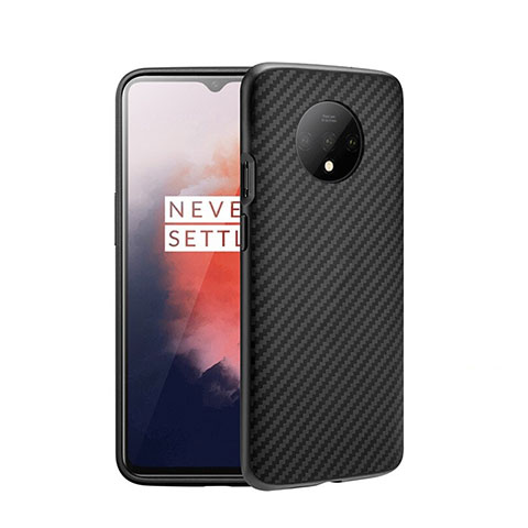 Silikon Hülle Handyhülle Ultra Dünn Schutzhülle 360 Grad Tasche S01 für OnePlus 7T Dunkelgrau