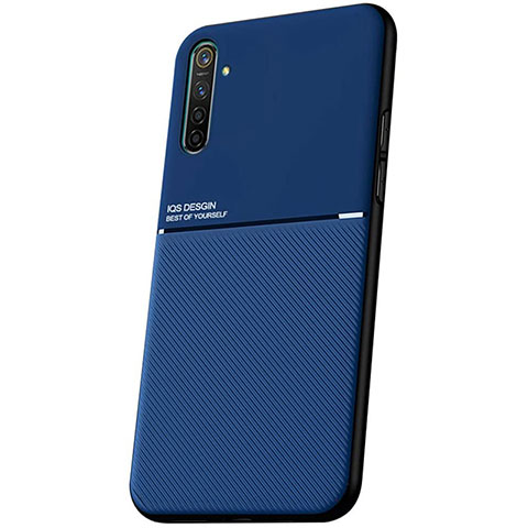 Silikon Hülle Handyhülle Ultra Dünn Schutzhülle 360 Grad Tasche S01 für Oppo K5 Blau