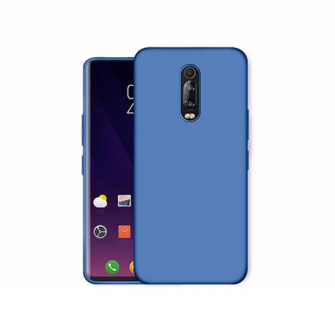 Silikon Hülle Handyhülle Ultra Dünn Schutzhülle 360 Grad Tasche S01 für Xiaomi Mi 9T Blau