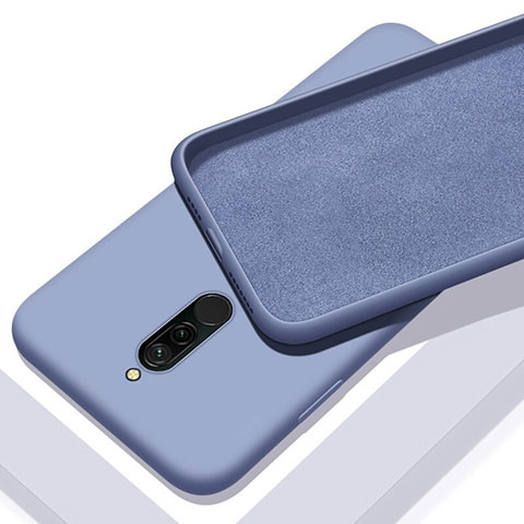 Silikon Hülle Handyhülle Ultra Dünn Schutzhülle 360 Grad Tasche S01 für Xiaomi Redmi 8 Violett