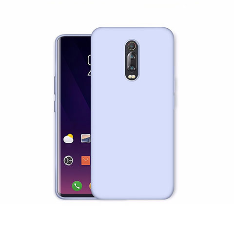 Silikon Hülle Handyhülle Ultra Dünn Schutzhülle 360 Grad Tasche S01 für Xiaomi Redmi K20 Pro Hellblau