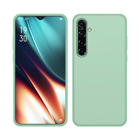 Silikon Hülle Handyhülle Ultra Dünn Schutzhülle 360 Grad Tasche S05 für Realme X2 Grün