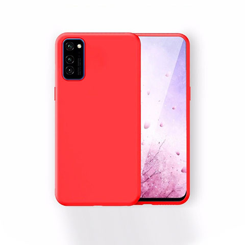 Silikon Hülle Handyhülle Ultra Dünn Schutzhülle 360 Grad Tasche T01 für Huawei Honor V30 Pro 5G Rot