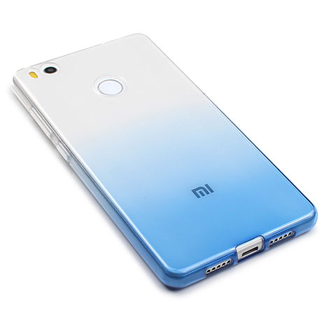 Silikon Hülle Handyhülle Ultra Dünn Schutzhülle Durchsichtig Farbverlauf für Xiaomi Mi 4S Blau