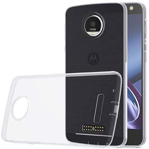 Silikon Hülle Handyhülle Ultra Dünn Schutzhülle Durchsichtig Transparent für Motorola Moto Z Play Klar