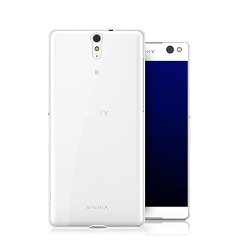 Silikon Hülle Handyhülle Ultra Dünn Schutzhülle Durchsichtig Transparent für Sony Xperia C5 Ultra Klar