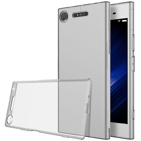 Silikon Hülle Handyhülle Ultra Dünn Schutzhülle Durchsichtig Transparent für Sony Xperia XZ1 Klar