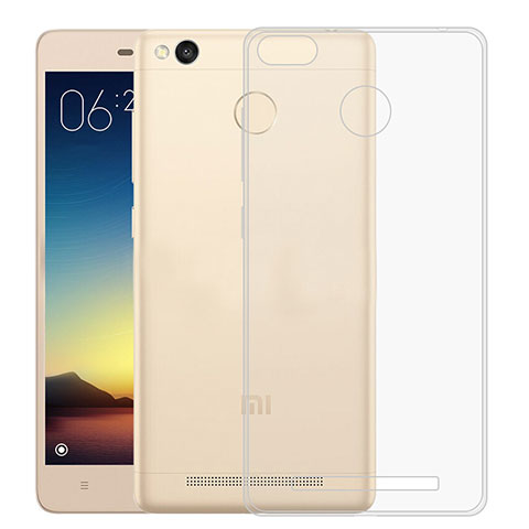 Silikon Hülle Handyhülle Ultra Dünn Schutzhülle Durchsichtig Transparent für Xiaomi Redmi 3 Pro Klar