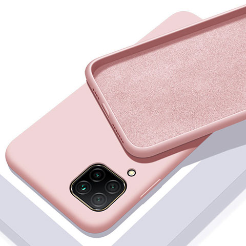 Silikon Hülle Handyhülle Ultra Dünn Schutzhülle Flexible 360 Grad Ganzkörper Tasche C01 für Huawei Nova 6 SE Rosa