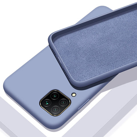 Silikon Hülle Handyhülle Ultra Dünn Schutzhülle Flexible 360 Grad Ganzkörper Tasche C01 für Huawei Nova 6 SE Violett