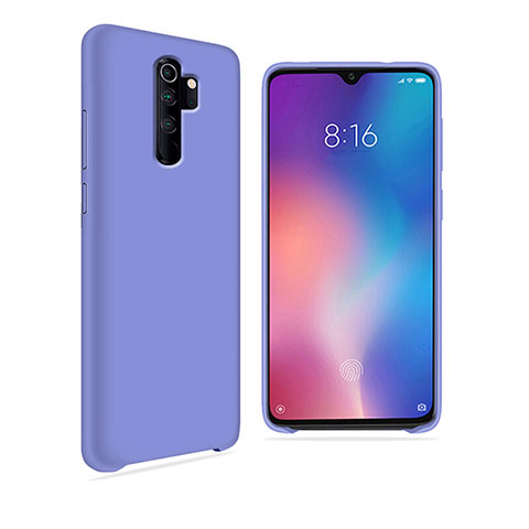 Silikon Hülle Handyhülle Ultra Dünn Schutzhülle Flexible 360 Grad Ganzkörper Tasche C03 für Xiaomi Redmi Note 8 Pro Violett