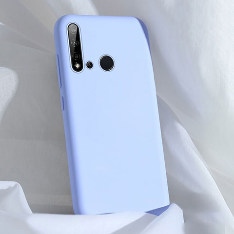 Silikon Hülle Handyhülle Ultra Dünn Schutzhülle Flexible 360 Grad Ganzkörper Tasche C04 für Huawei P20 Lite (2019) Violett