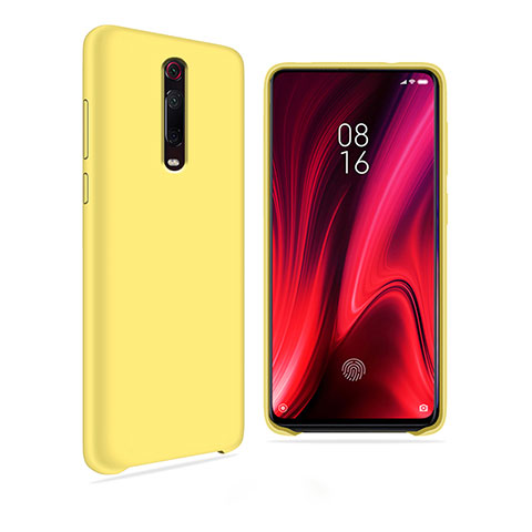 Silikon Hülle Handyhülle Ultra Dünn Schutzhülle Flexible 360 Grad Ganzkörper Tasche C04 für Xiaomi Redmi K20 Pro Gelb