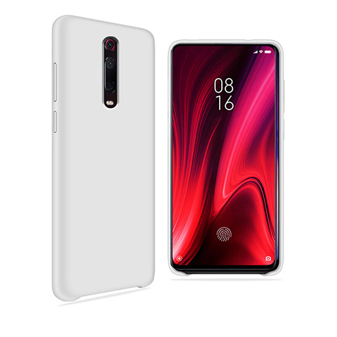 Silikon Hülle Handyhülle Ultra Dünn Schutzhülle Flexible 360 Grad Ganzkörper Tasche C04 für Xiaomi Redmi K20 Pro Weiß