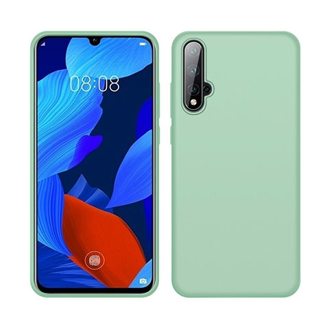 Silikon Hülle Handyhülle Ultra Dünn Schutzhülle Flexible 360 Grad Ganzkörper Tasche C06 für Huawei Nova 5 Pro Grün