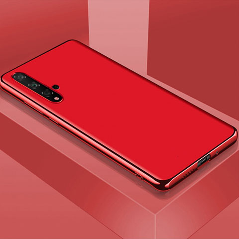 Silikon Hülle Handyhülle Ultra Dünn Schutzhülle Flexible Tasche C01 für Huawei Nova 5 Rot