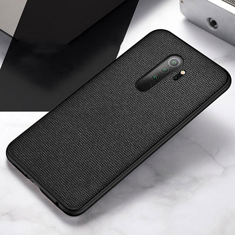 Silikon Hülle Handyhülle Ultra Dünn Schutzhülle Flexible Tasche C03 für Xiaomi Redmi Note 8 Pro Schwarz