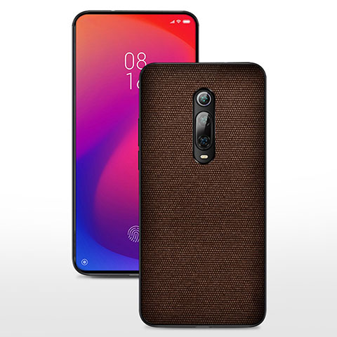 Silikon Hülle Handyhülle Ultra Dünn Schutzhülle Flexible Tasche C04 für Xiaomi Redmi K20 Pro Braun