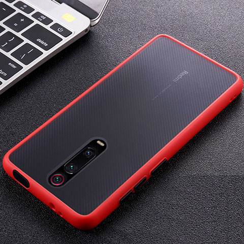 Silikon Hülle Handyhülle Ultra Dünn Schutzhülle Flexible Tasche C05 für Xiaomi Mi 9T Pro Rot