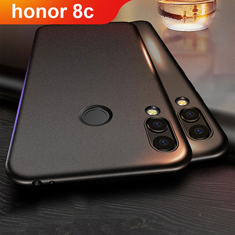 Silikon Hülle Handyhülle Ultra Dünn Schutzhülle für Huawei Honor Play 8C Schwarz