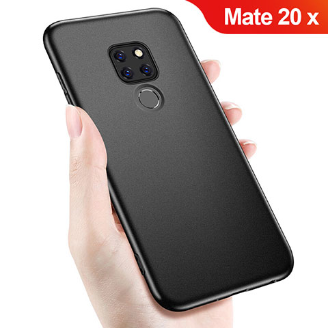 Silikon Hülle Handyhülle Ultra Dünn Schutzhülle für Huawei Mate 20 X 5G Schwarz