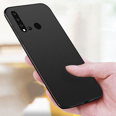 Silikon Hülle Handyhülle Ultra Dünn Schutzhülle für Huawei P20 Lite (2019) Schwarz